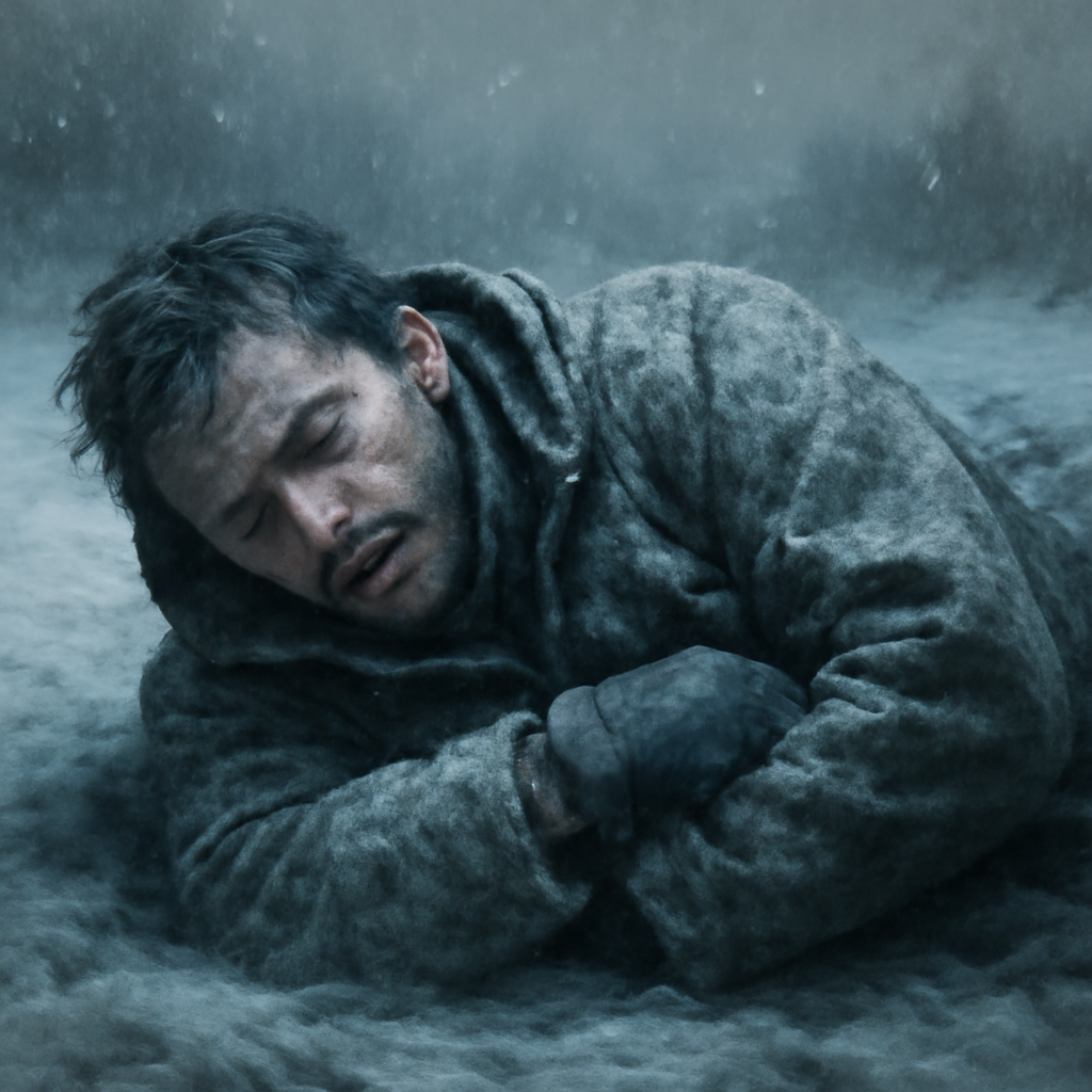 Hypothermia illustration